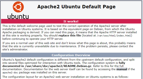 Install Apache Web Server on Linux Ubuntu Apache2 Ubuntu Default Page